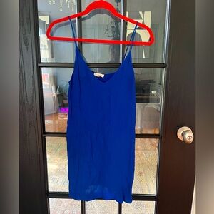Wilfred Free Blue Slip Dress
